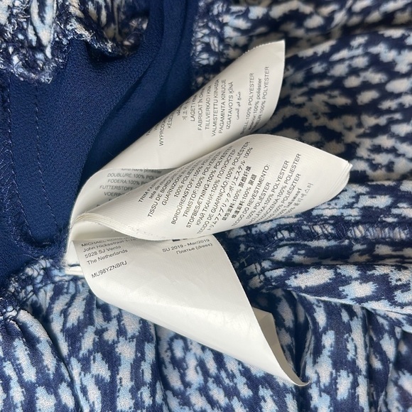 Michael Kors Black and White Bishop Sleeve Sundress - Picture 3 of 13